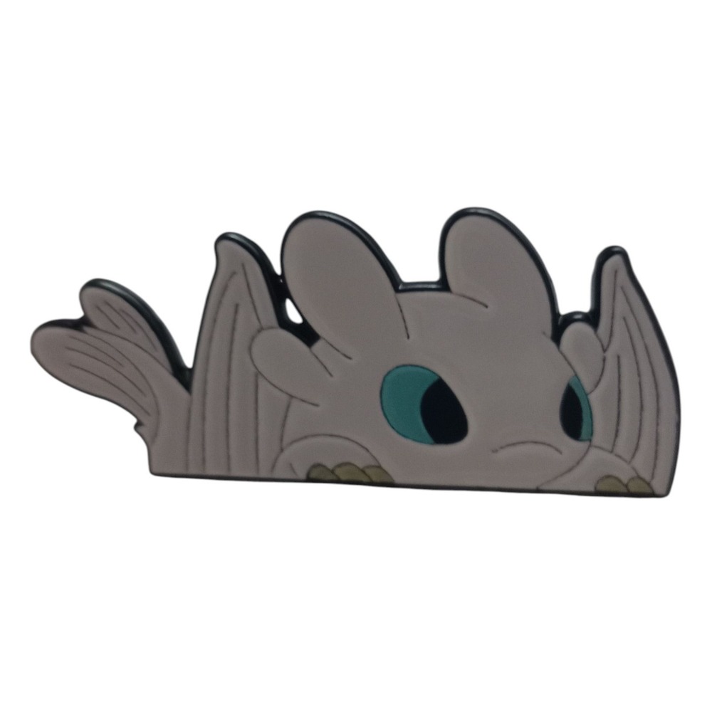 Dreamworks How To Train Your Dragon - Light Fury Peeker Character Enamel Pin